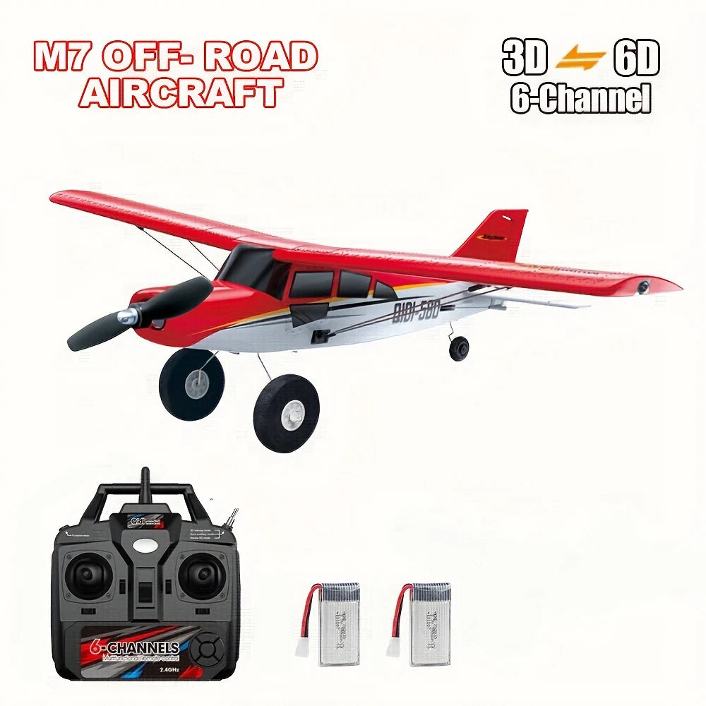 RC Plane Moore M7 Off-road 4CH Remote Control Airplane Brushless Fixed Wing Aircraft