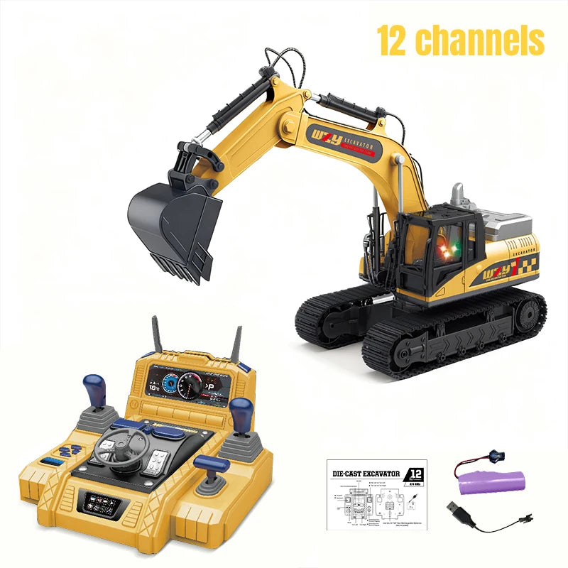 RC Excavator Construction Vehicle With Sound