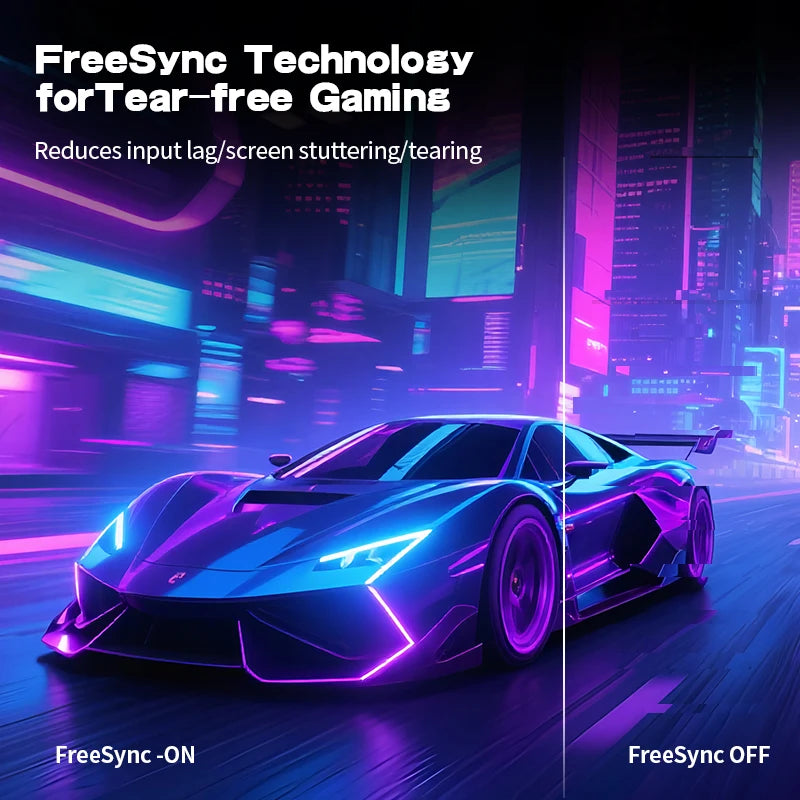 34 Inch Ultrawide Curved Gaming Monitor, 1500R PC Screen 165hz UWQHD 4K, with FreeSync