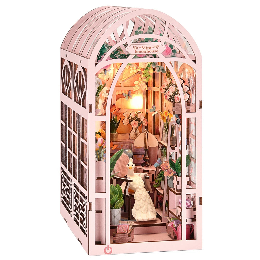 Book Nook Kit Sunlight Dollhouse Greenhouse