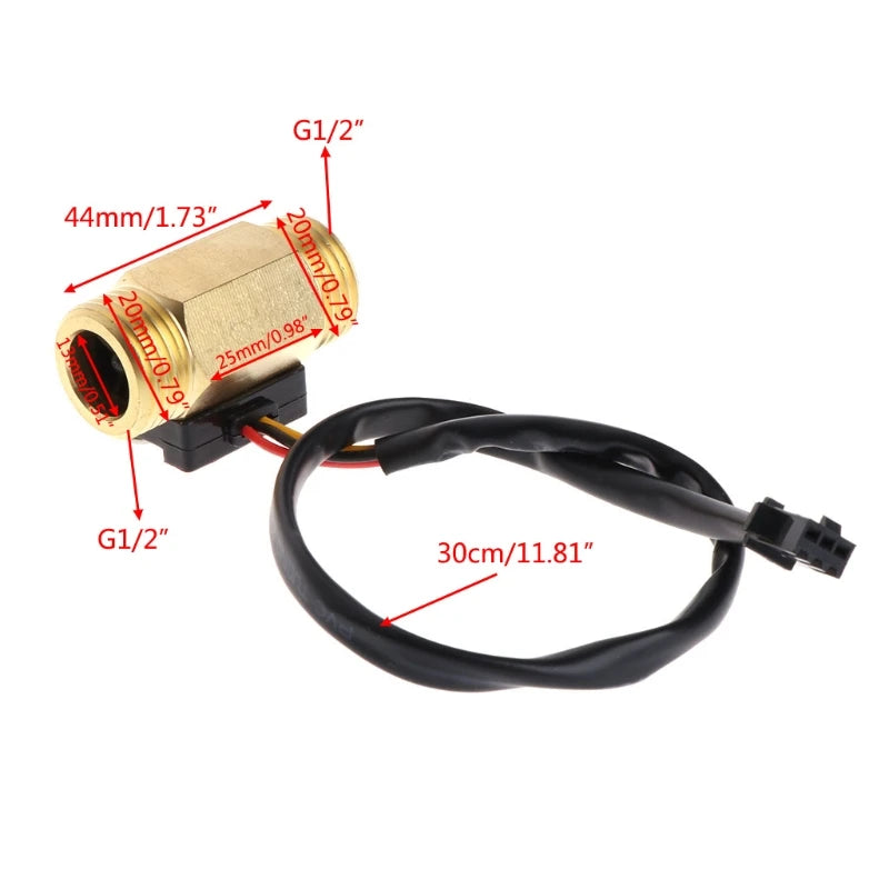 652F Electronic G1/2" Turbine Flow Meter