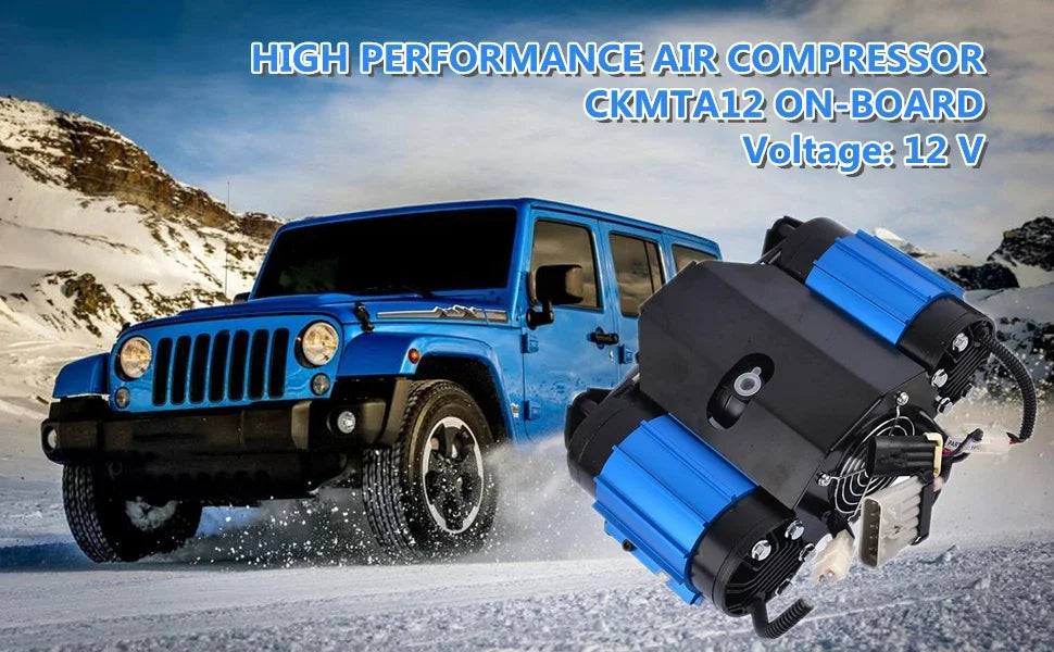 Twin Air Compressor for On Vehicle Mounting