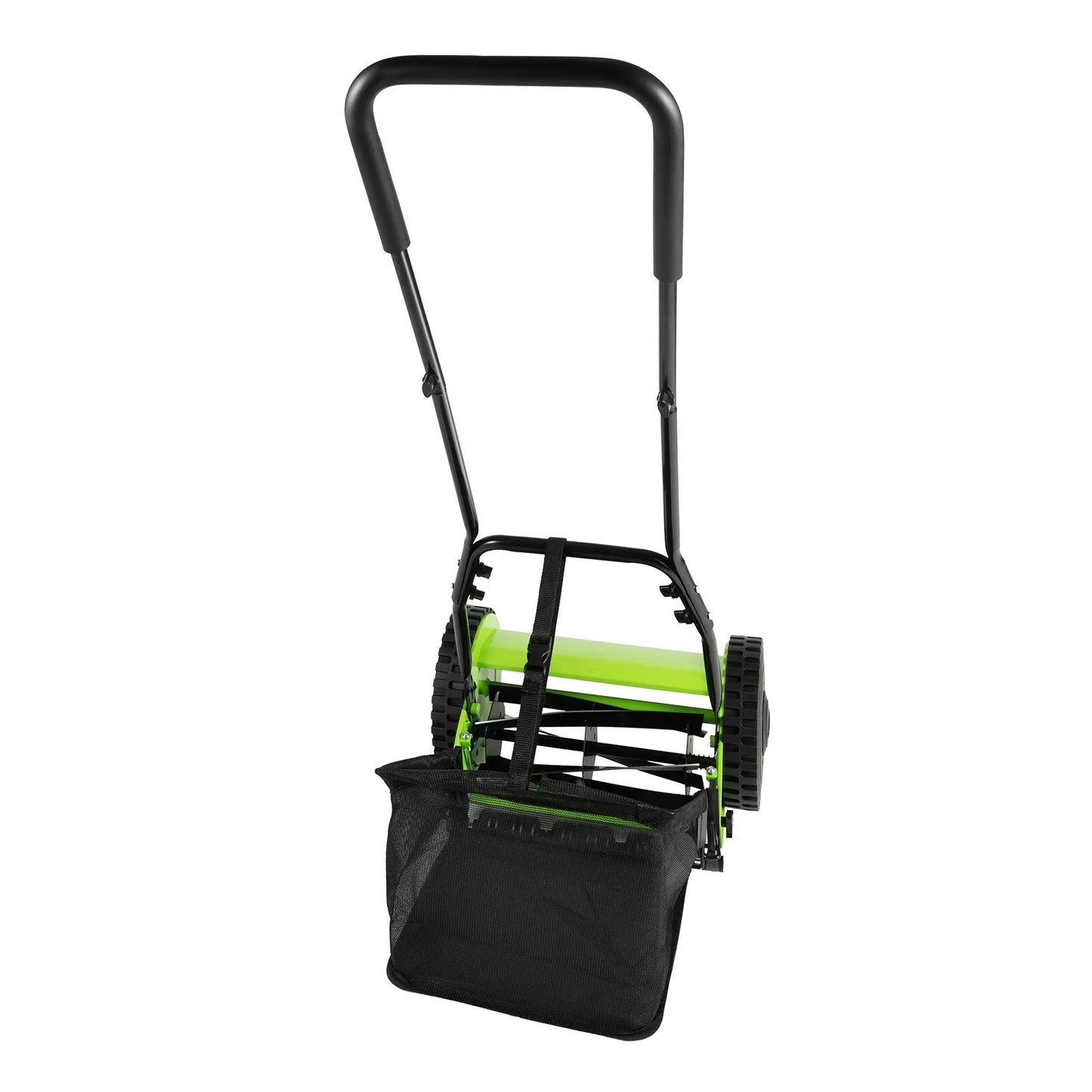 12 Inch, 5 Blade, Manual Push Reel Lawn Mower