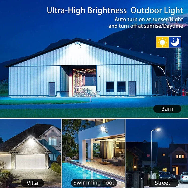 LED Outdoor Security Light With Sensor