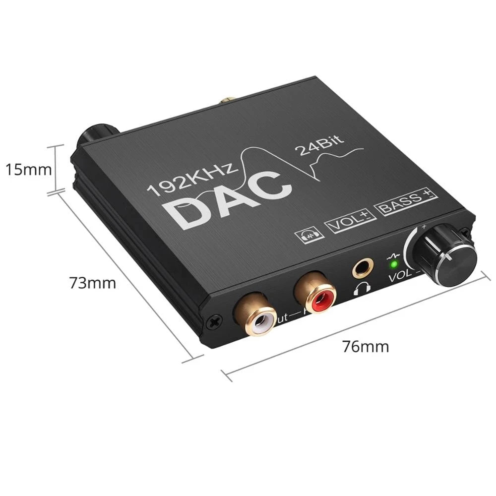 192KHz/24Bit Digital to Analog Audio Converter