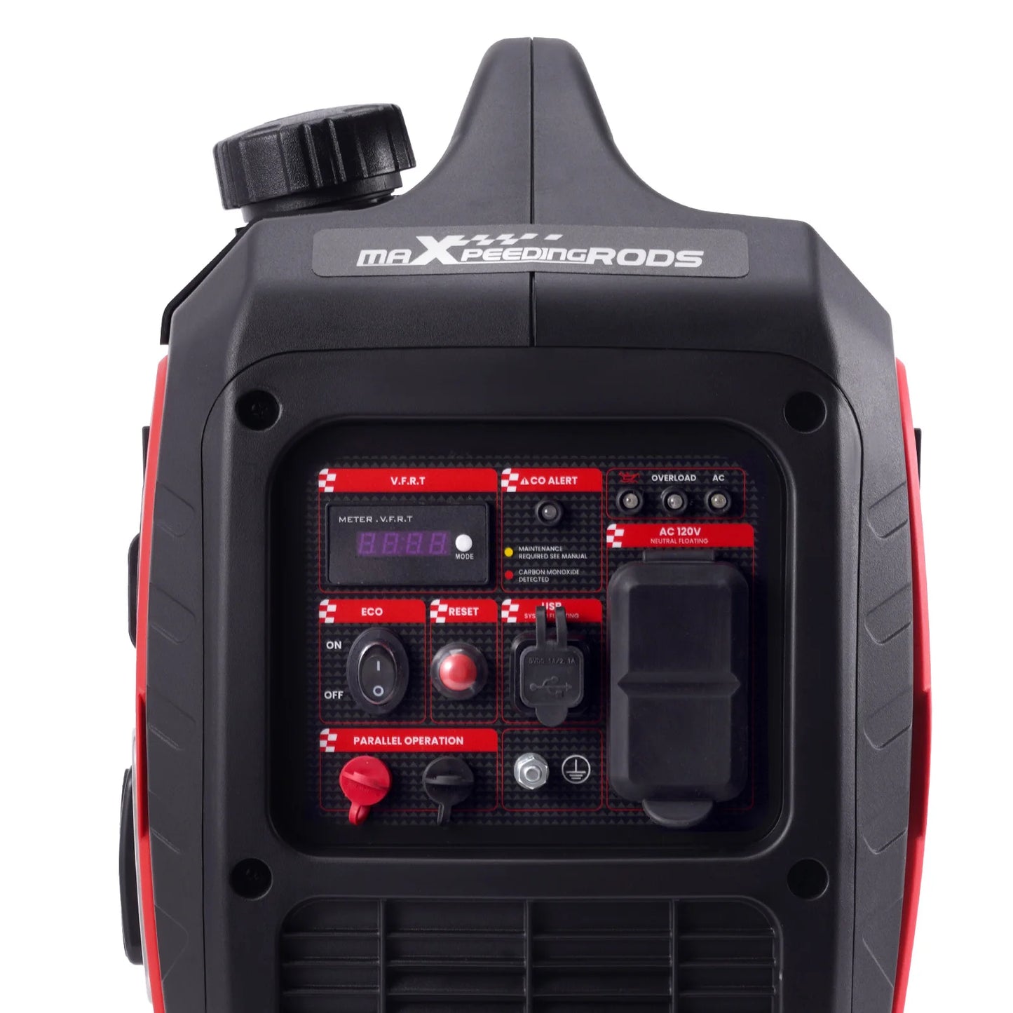 Powered 2850W Portable Inverter Generator Super Quiet Home Backup Outdoor