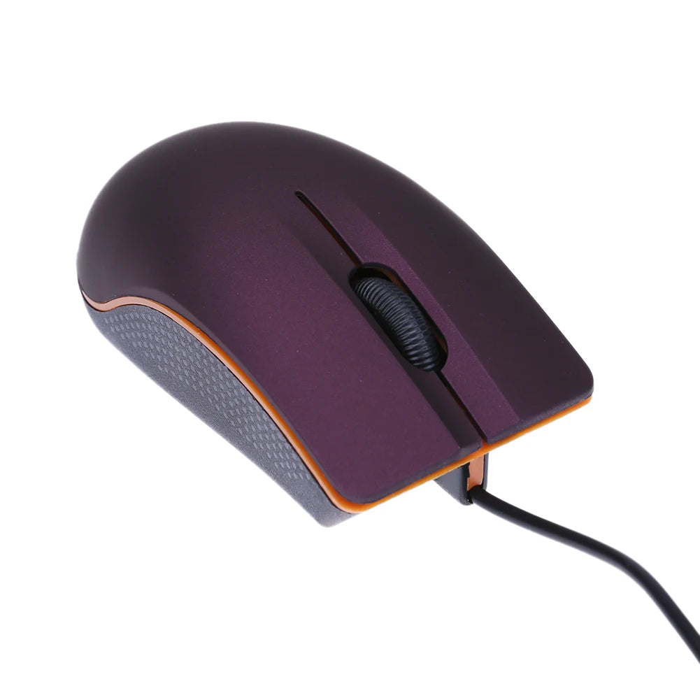 USB Wired Optical Ergonomic Mouse 1200 DPI, 3 Buttons