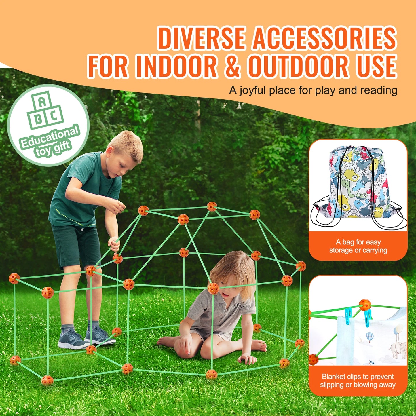 Children's DIY Indoor Castle Kit