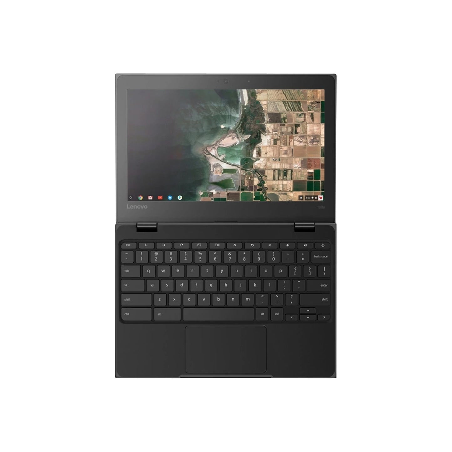 Lenovo Chromebook 100e 11.6" 4GB 16GB Intel Celeron N3350 X2 1.1GHz, Black (Certified Refurbished)