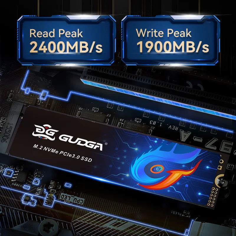 SSD M.2 PCIE 3.0x4 Internal Solid State Drive