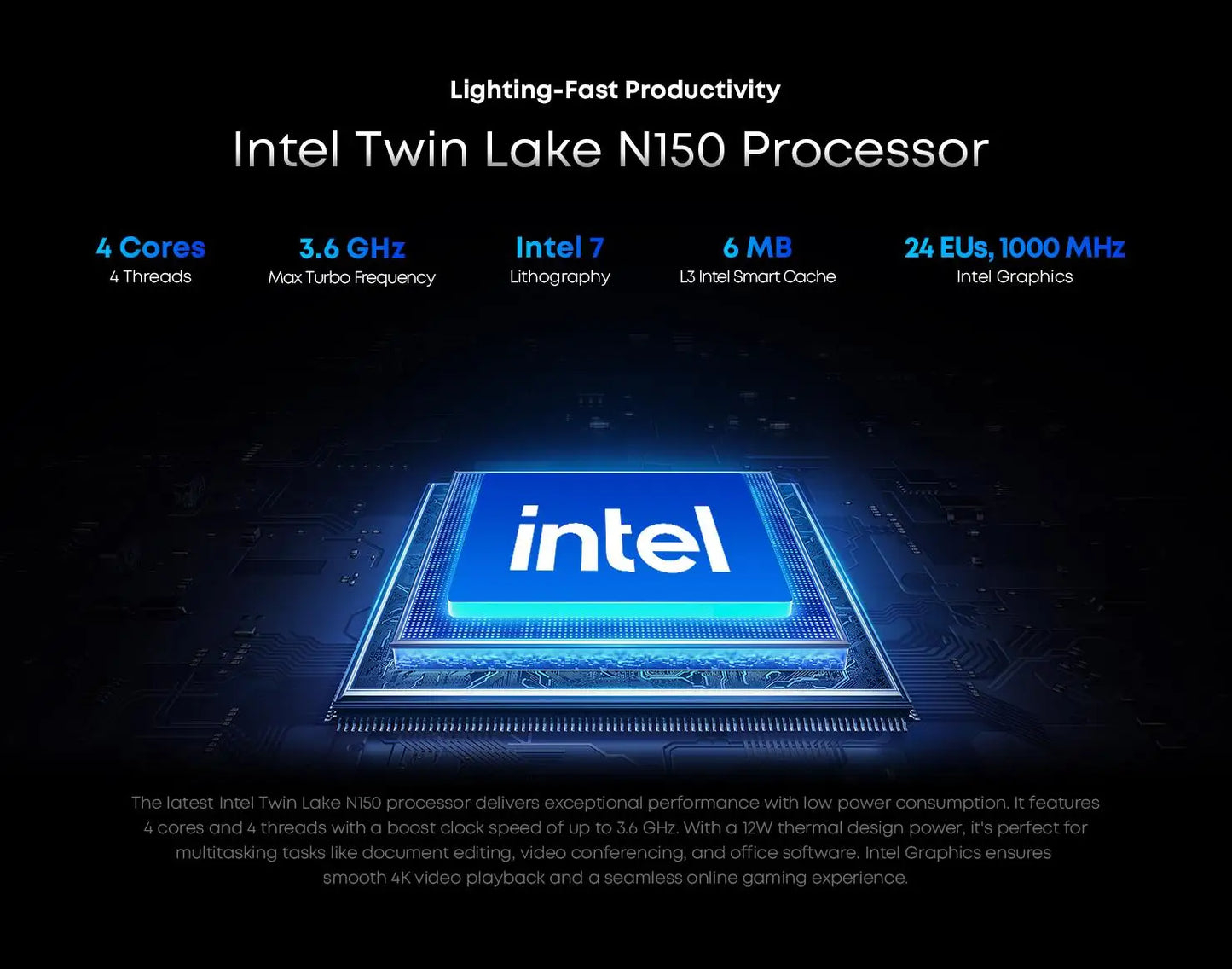 Mini-Book X 2 in 1 Laptop Intel N150(up to 3.6GHz) 512GB ROM 16GB LPDDR5 10.51" 1200x1920 FHD IPS Windows 11 Notebook