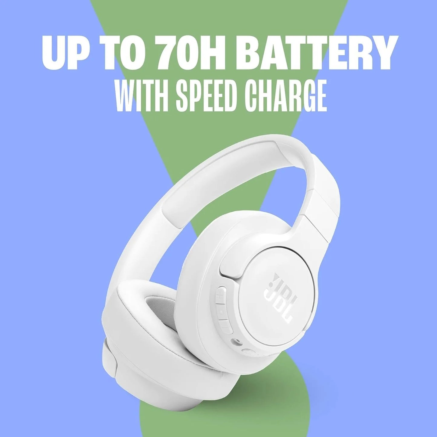 JBL Tune 770NC Wireless Over-Ear Headphones with Adaptive Noise Cancelling