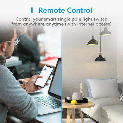 Meross Home Kit US WiFi Switch Wireless Light Wall Switch