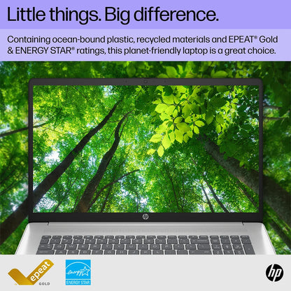 HP 17.3" Laptop, HD+ Touchscreen Display, AMD Ryzen 5 7530U(Beats i7-1165G7),Up to 64GB RAM,2TB SSD, Wi-Fi 6,Win 11 Pro