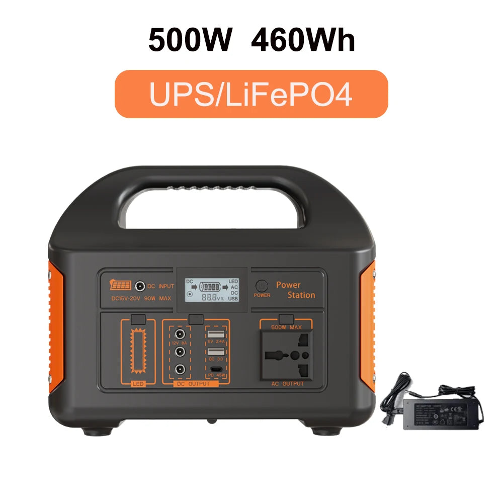460.8Wh Portable Solar  Power Station