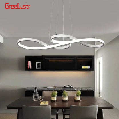 Nordic LED Pendant Ceiling Light - Art Design Minimalist Hanging Light Fixture Indoor Lighting