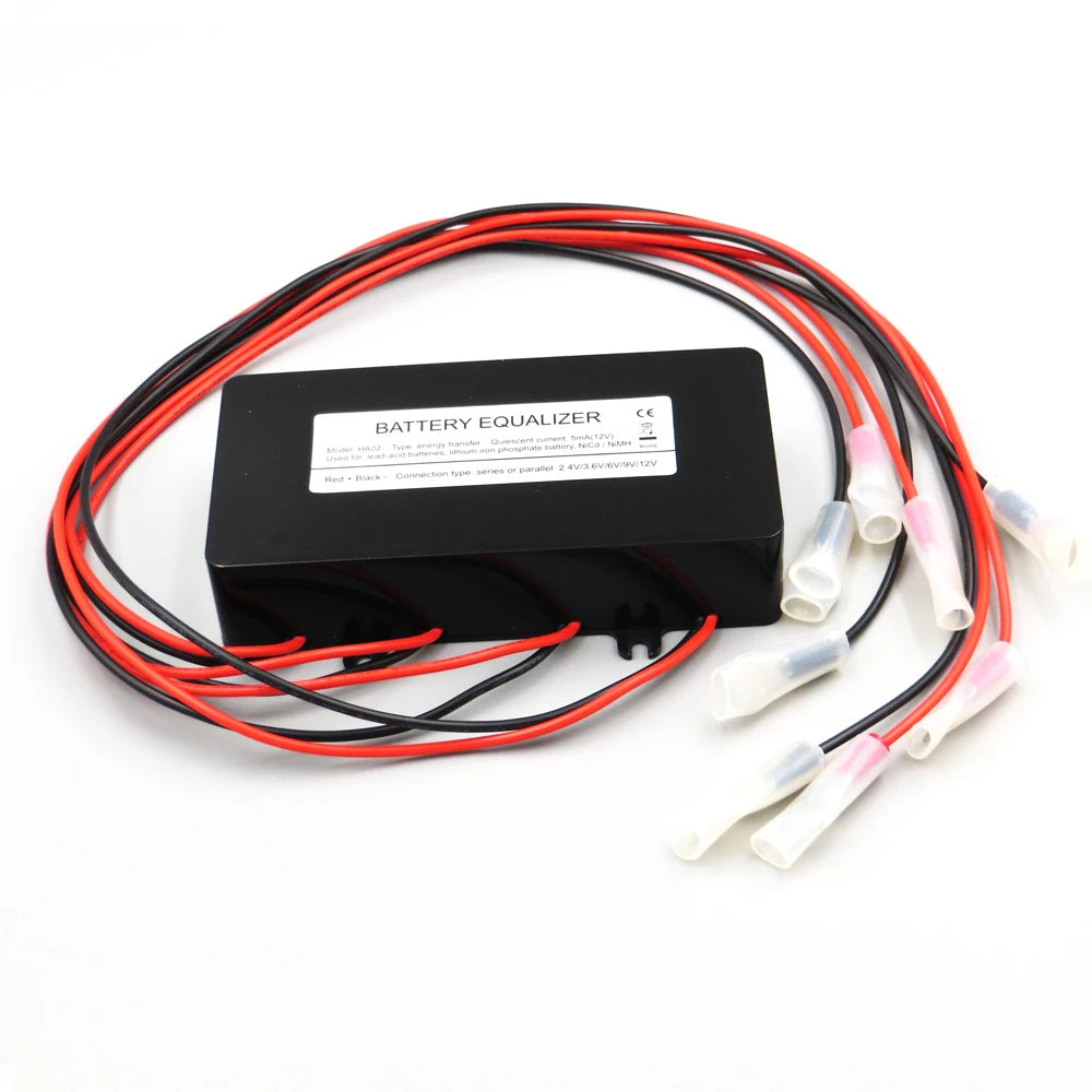 ANGUI HA02 HC02 Batteries Voltage Equalizer Balancer li-ion Lead Acid Battery Parallel series Solar Controller Regulator 48v