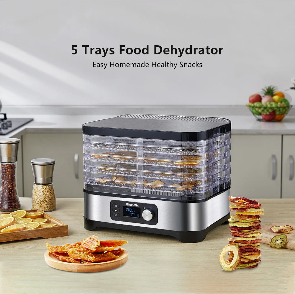 Food Dehydrator With 5 Trays.