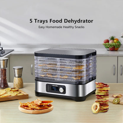 Food Dehydrator With 5 Trays.