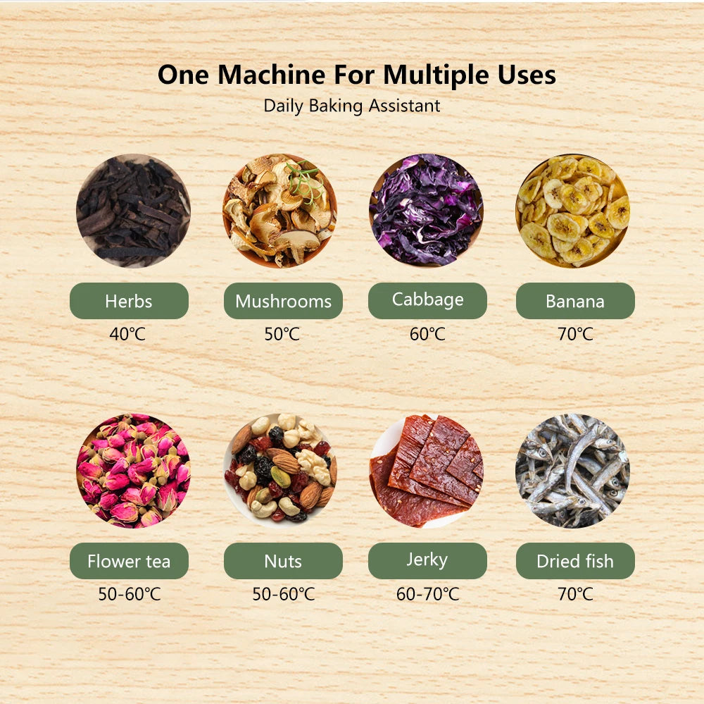 Food Dehydrator With 5 Trays.