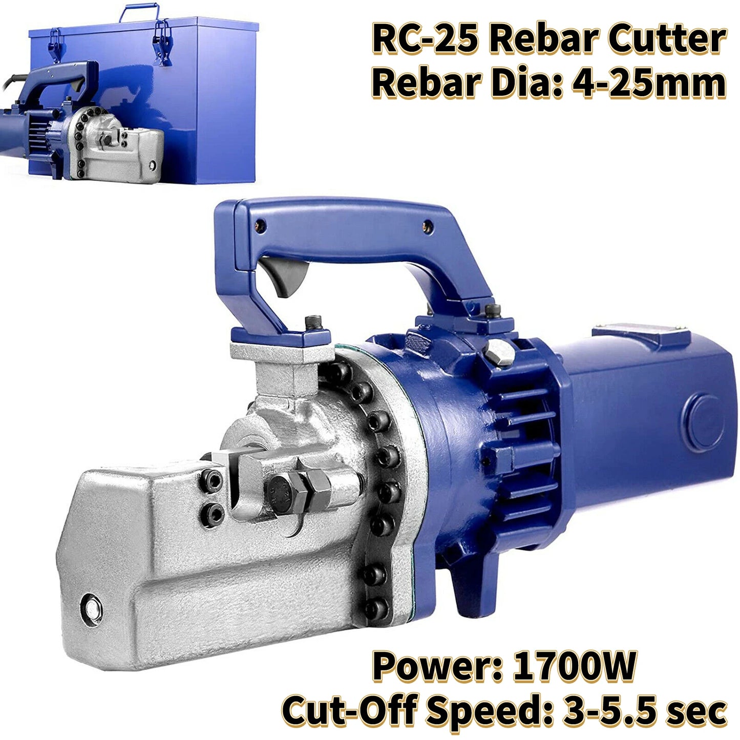 Portable Electric Hydraulic Rebar Cutter