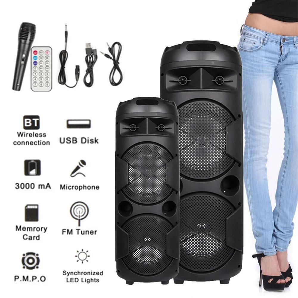 6000W Portable Bluetooth Speaker