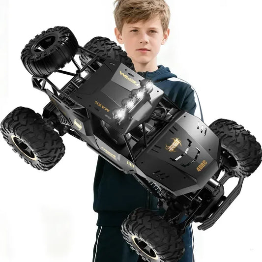 RC Rock Crawler Monster Truck 1:12 Scale 4WD 2 Batteries