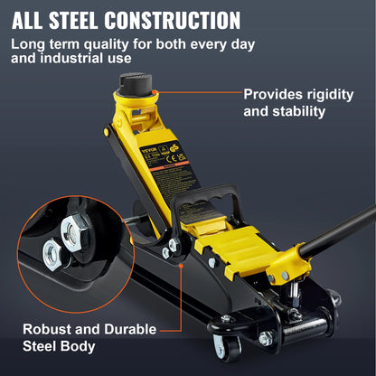 2.5T Floor Hydraulic Low Profile Floor Jack