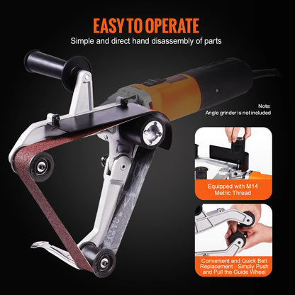 Belt Sander Adapter for Angle Grinder