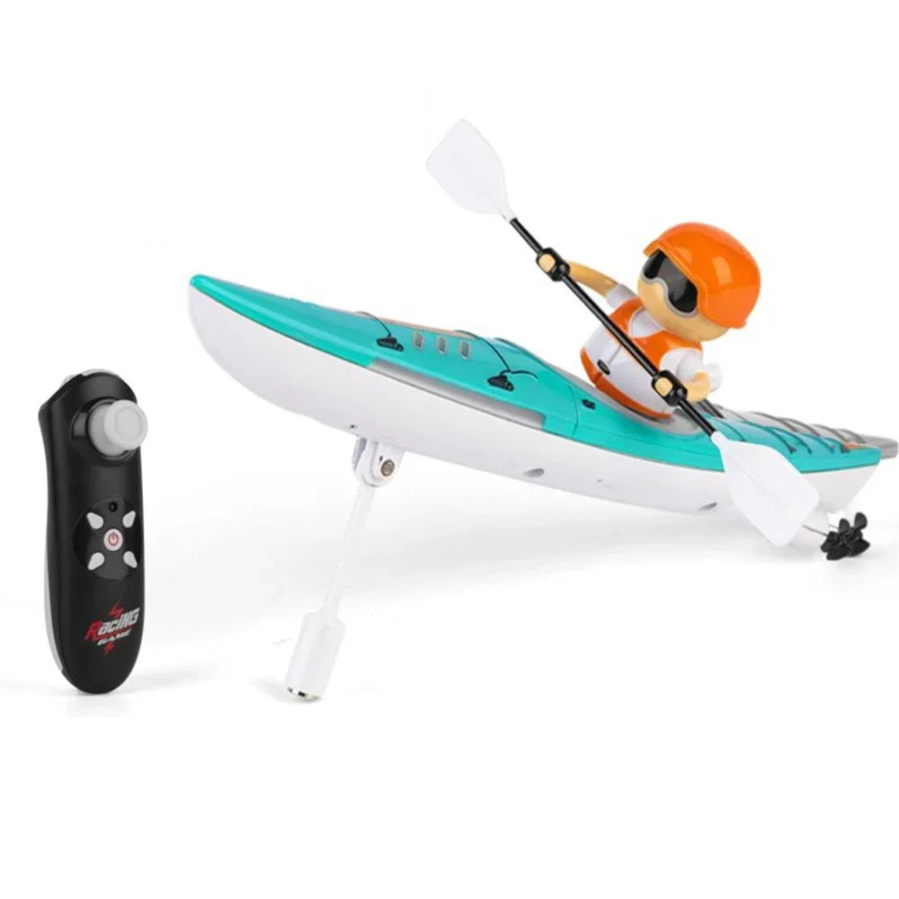 RC Kayak Rowing Boat Paddling Water Competition Outdoor Toy