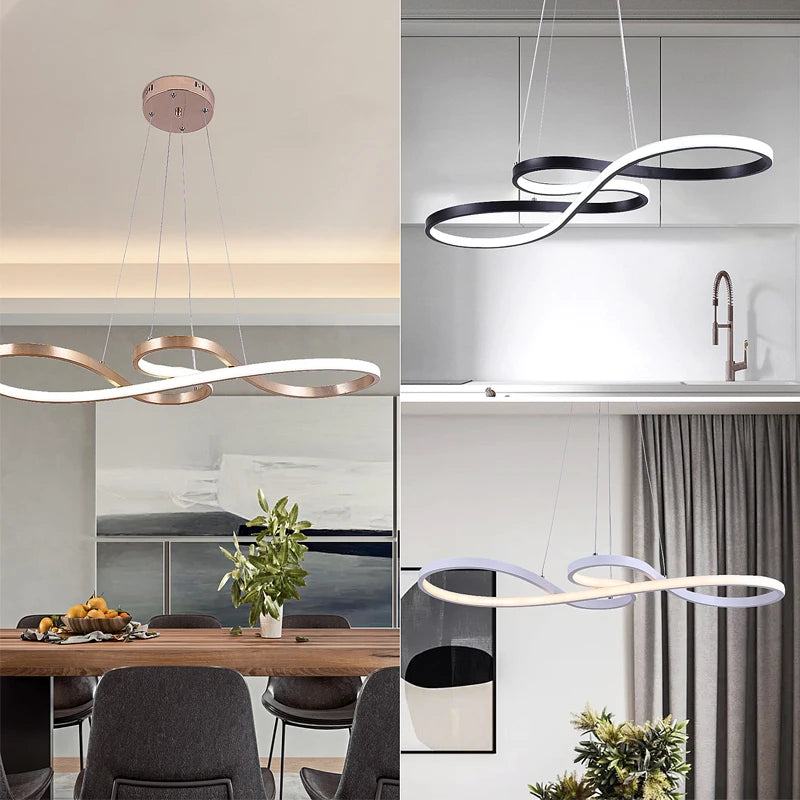Nordic LED Pendant Hanging Decorative LED Ceiling Chandelier