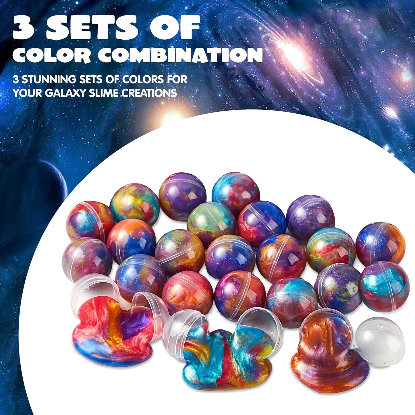 24 Pcs Mini Slime Ball Party Favors