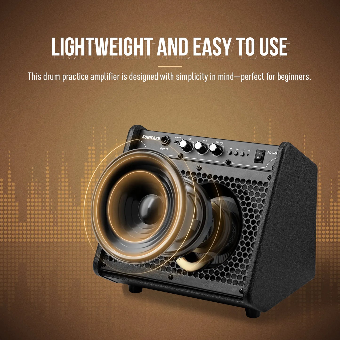 20W Portable Bluetooth Amplifier