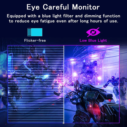 24 Inch Gaming Monitor FHD 1080P IPS Screen 1ms 165/144Hz Home-Office Computer Display