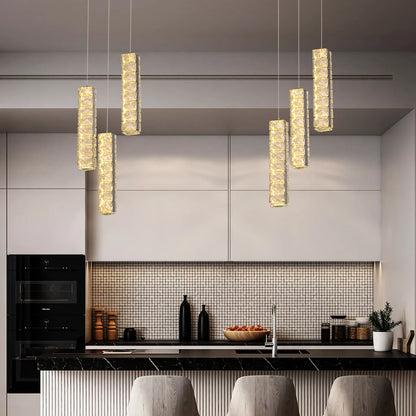 Nordic K9 Crystal LED Chandelier for Modern Luxury Home Décor