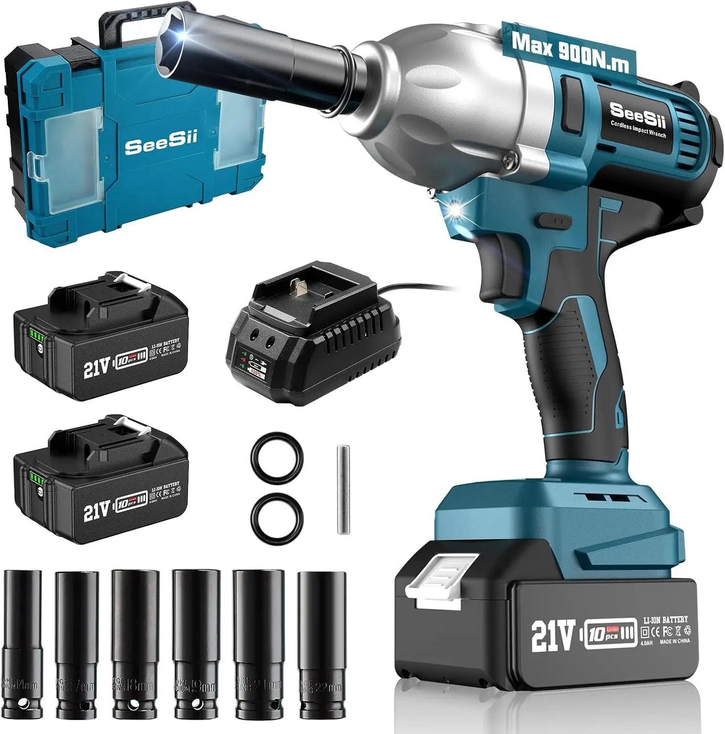 Cordless Electric 1/2" Impact Wrench