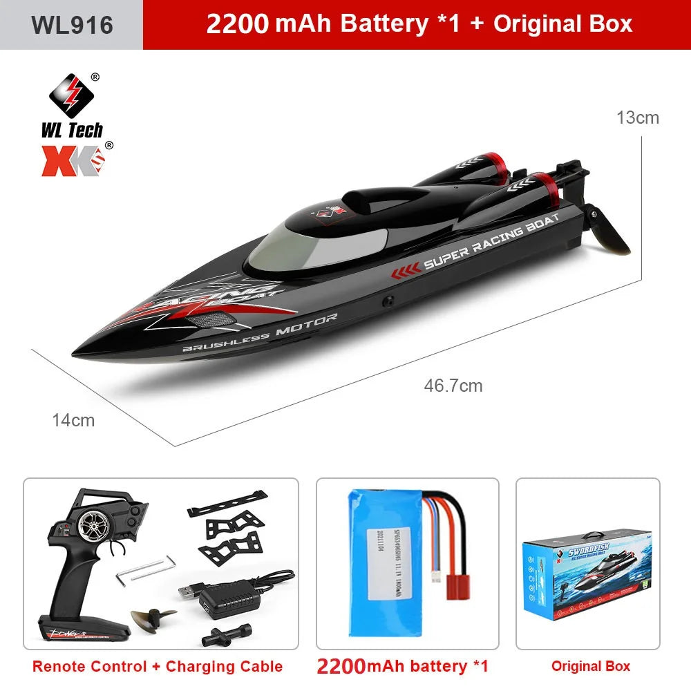 RC High Speed Racing Watercraft Boat 2.4Ghz 55KM/H 35KM/H