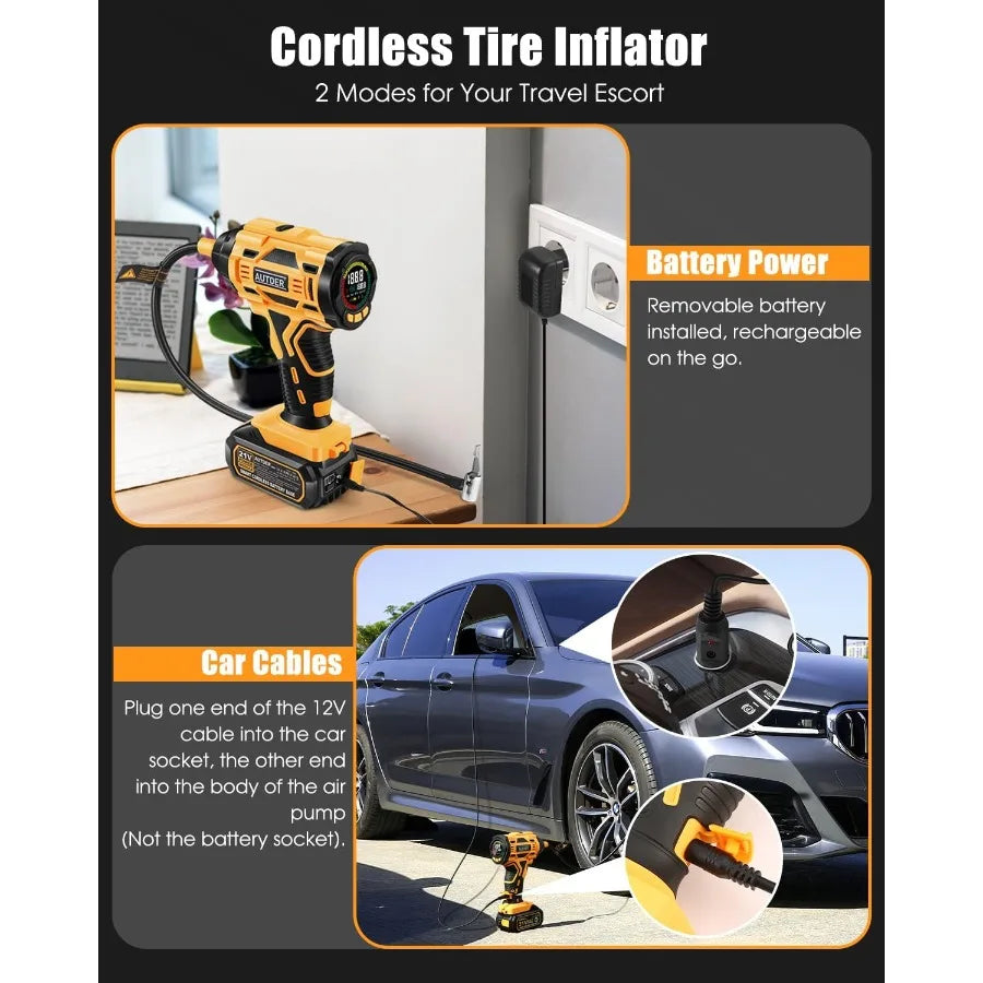 180PSI Portable Air Compressor