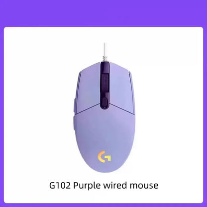 Logitech G102 Generation 6 keys 8000 DPI Wired Ergonomic Gaming Mouse