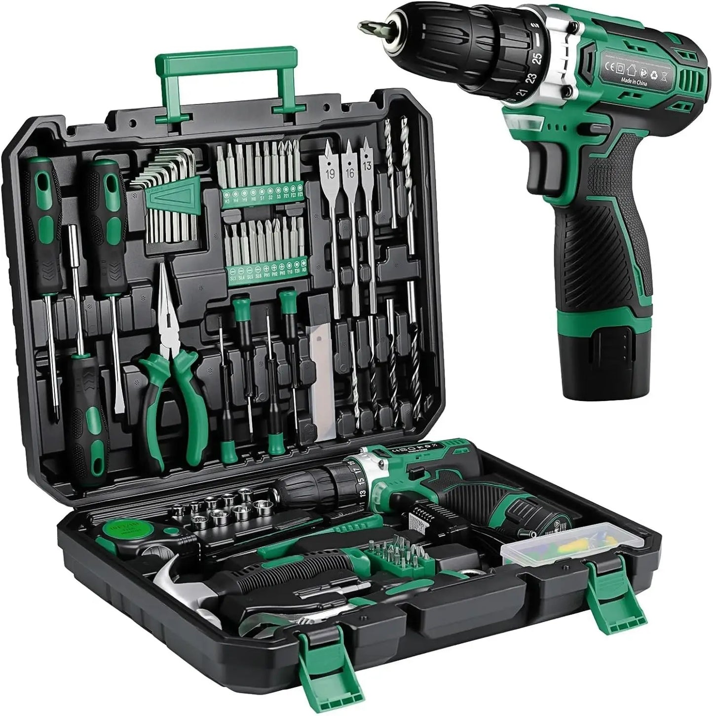 138-Tool Box with Cordless Screwdriver