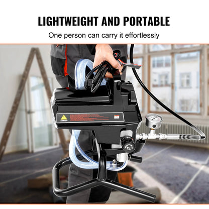 750W or 950W  3000PSI Airless Paint Sprayer