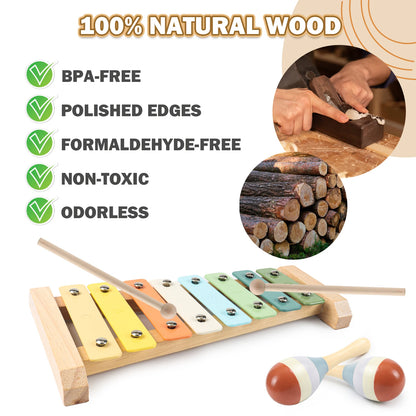 Musical Instruments Montessori Music for Baby 0-24 Months