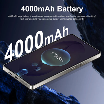 XS26 Ultra Smartphone 6.9Inch Android 10 3GB RAM 16GB ROM Face ID 4G Network Google Play Store Mobile Phones