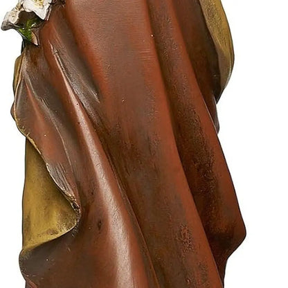 Religious St. Joseph Statue with Child Jesus, Catholic Home Decor Figurine