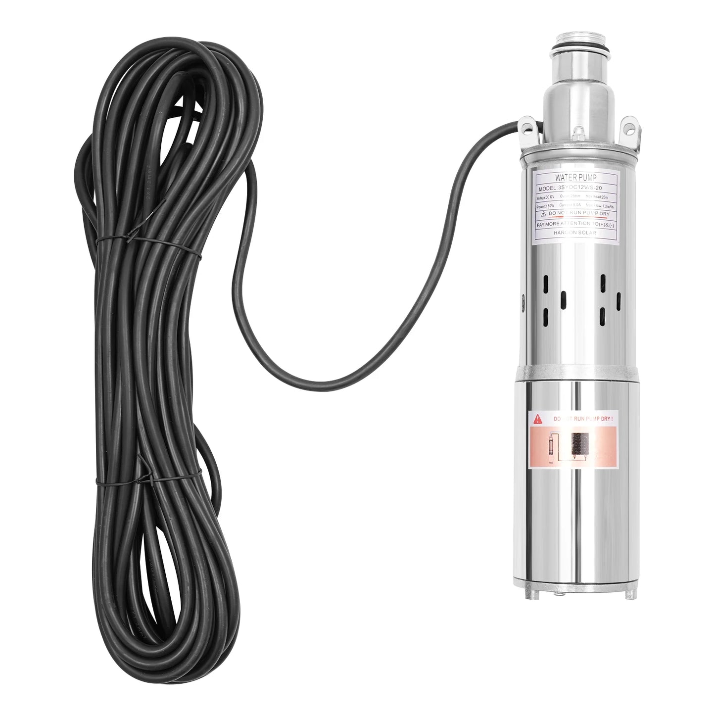12/24V Solar Submersible Water Pump