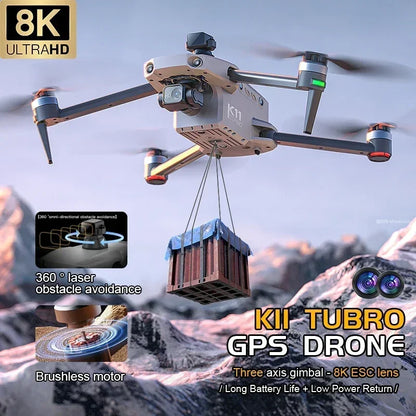 Cole Professional Turbo Drone Aerial 8K HD Dual Camera with Built-in Airdrop Intelligent Obstacle Avoidance