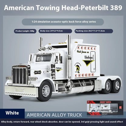 1:24 Scale Peterbilt 389 model, with lighting and sound