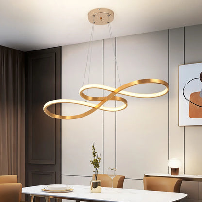 Nordic LED Pendant Ceiling Light - Art Design Minimalist Hanging Light Fixture Indoor Lighting