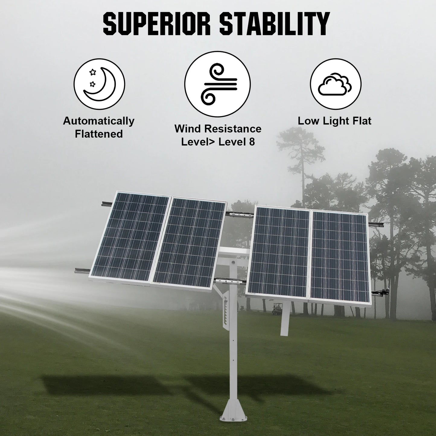 Solar Panel Single Axis Tracking System