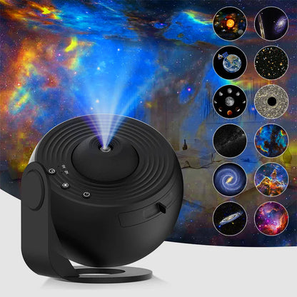 Night Light Galaxy Projector Starry Sky Projector 360° Rotate Planetarium Lamp For Kids Bedroom